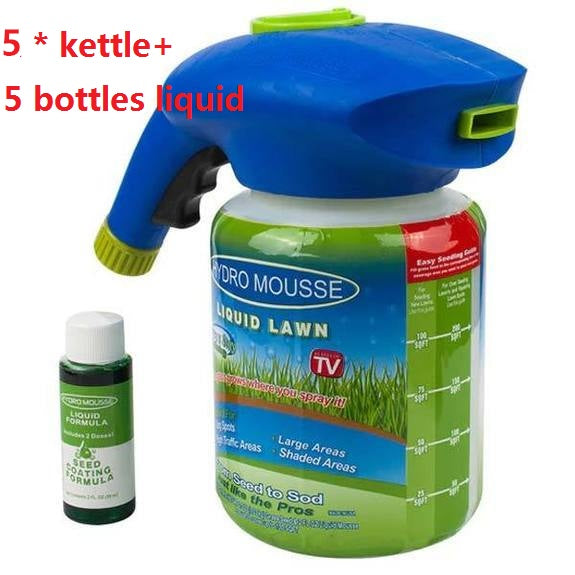 Liquid Lawn System Hydro Foam Professional Household Hydro Seeding Spray Device For Seed