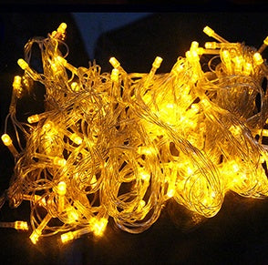 LED Fairy String Lights Multicolor Garland Beads Outdoor Waterproof Holiday Party Christmas