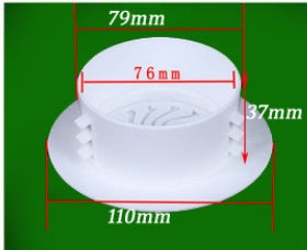 Air-conditioning Hole Cover Wall Hole Protection Port Blocking Cover Sealing Hole