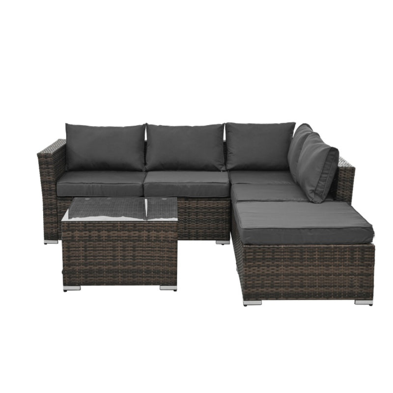 Patio Furniture, Outdoor Furniture, Seasonal PE Wicker Furniture, 4 Set Wicker Furniture