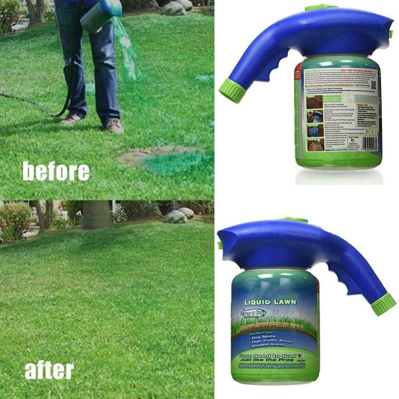 Liquid Lawn System Hydro Foam Professional Household Hydro Seeding Spray Device For Seed