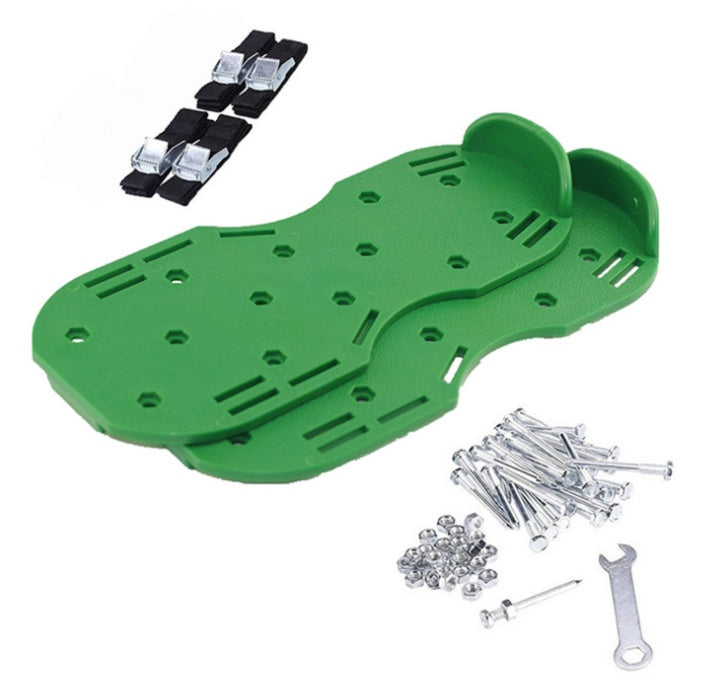 set Epoxy Floor Paint Spikes Shoes Garden Lawn Shoe Aerating Garden Lawn Care Tool