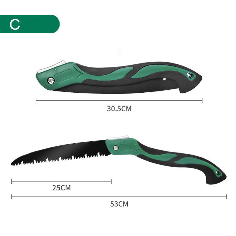 Hand saw woodworking saw household folding saw fruit tree pruning garden saw multi-functiona