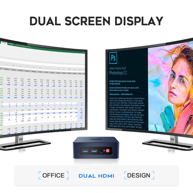 Beelink MINI S N5095 MINI-host 4K Office Game Theater Portable MiniPC Desktop Computer