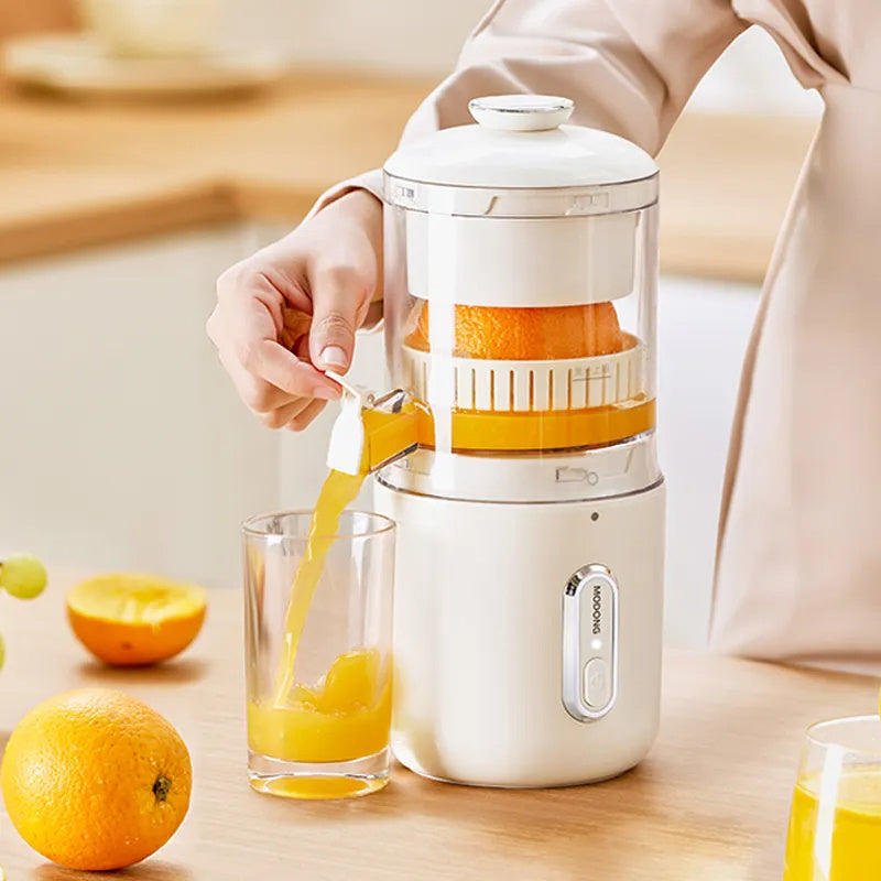 Multifunctional Wireless Electric Juicer Steel Orange Lemon Blender USB Portable Mini Fruit