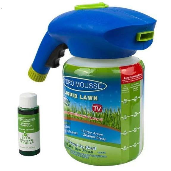 Liquid Lawn System Hydro Foam Professional Household Hydro Seeding Spray Device For Seed