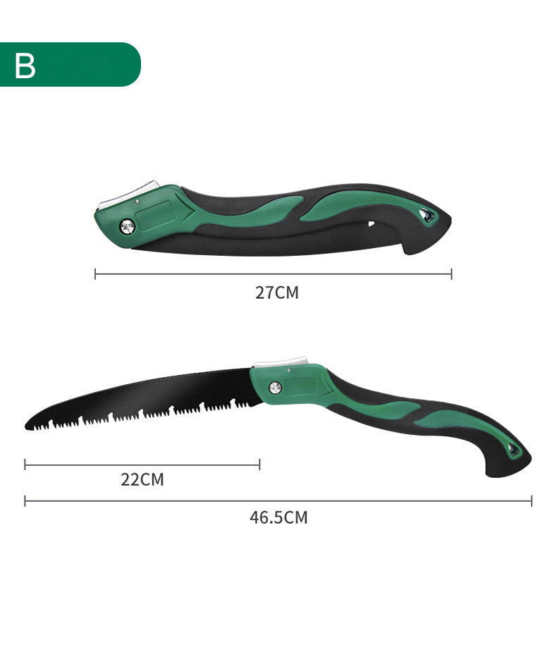 Hand saw woodworking saw household folding saw fruit tree pruning garden saw multi-functiona