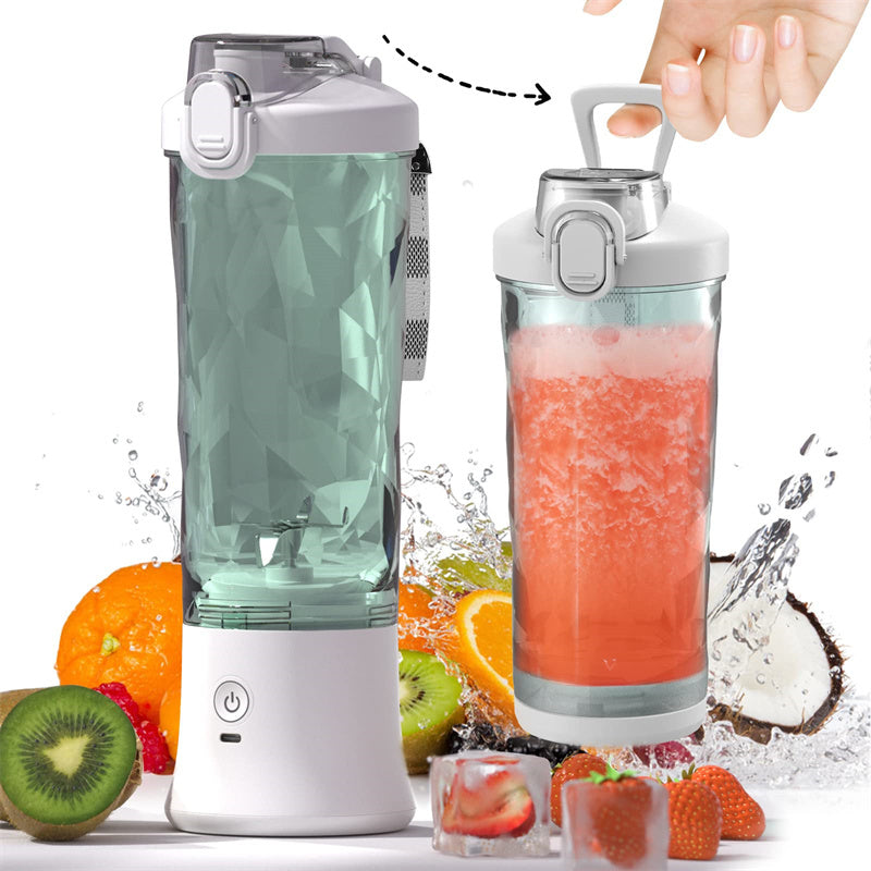 Portable Blender Juicer Personal Size Blender For Shakes And Smoothies With 6 Blade