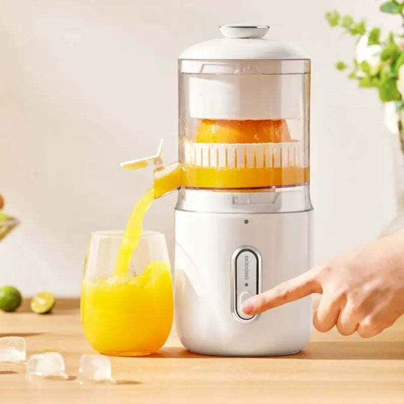 Multifunctional Wireless Electric Juicer Steel Orange Lemon Blender USB Portable Mini Fruit