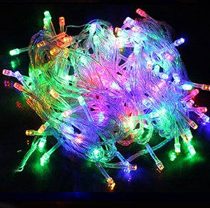 LED Fairy String Lights Multicolor Garland Beads Outdoor Waterproof Holiday Party Christmas