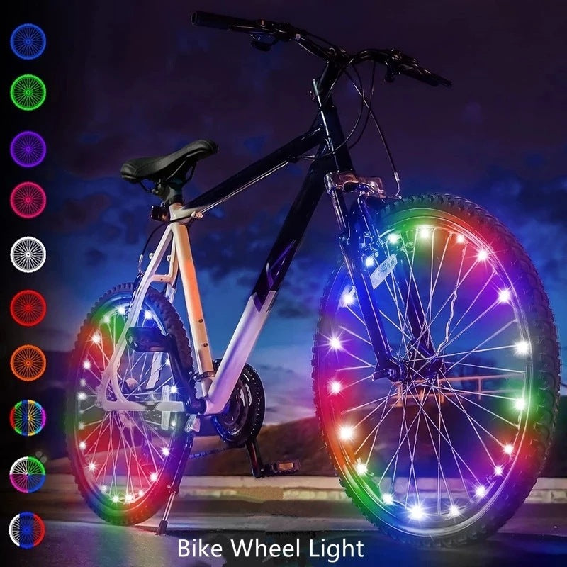 Glowing LED Bicycle Wheel Light Cycling Accessories