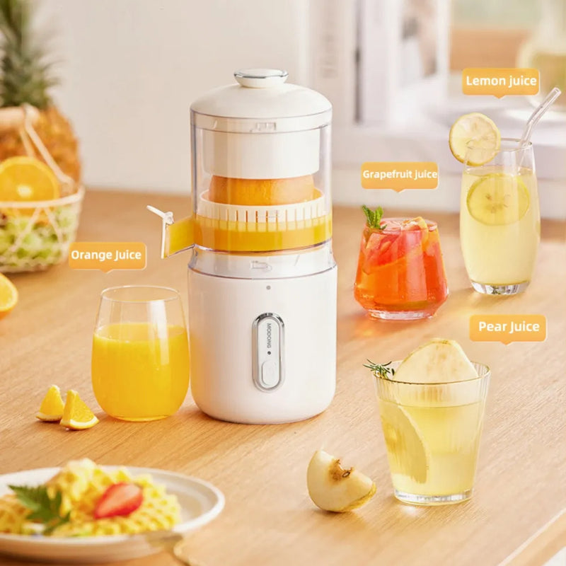 Multifunctional Wireless Electric Juicer Steel Orange Lemon Blender USB Portable Mini Fruit